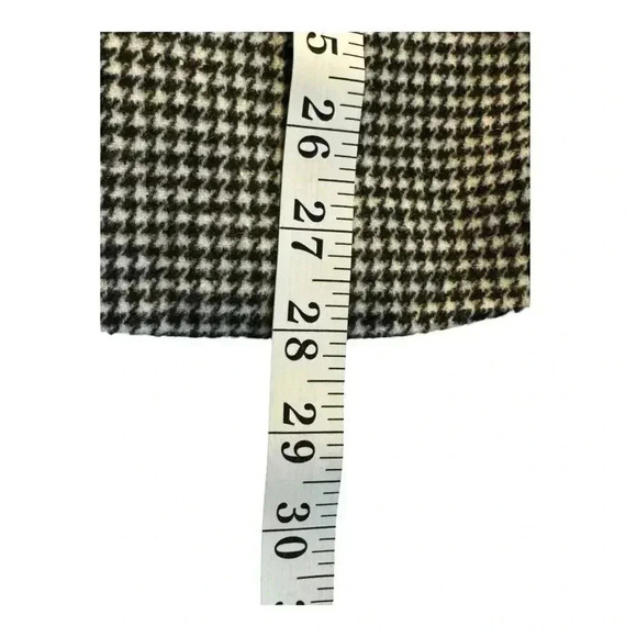 NEW Vero Moda Women's XS Harper LS Loose Houndstooth Blazer Black/White Long NWT - Picture 6 of 9